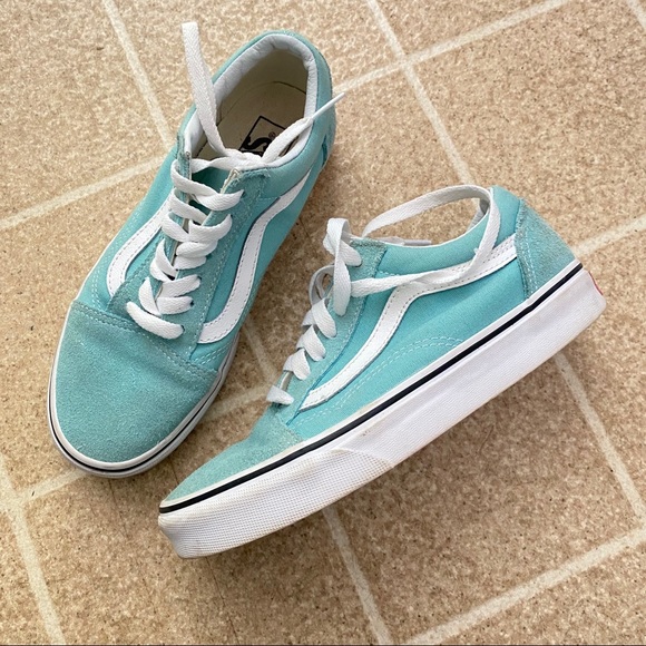 vans old skool aqua
